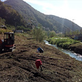 Maiori: al via lavori di pulizia e bonifica dell'alveo del Reginna Major [FOTO]