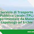 Maiori-Erchie: da domani attivo il nuovo collegamento del Trasporto Pubblico Locale
