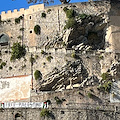 Maiori, in Costa d'Amalfi lo striscione "Free Palestine"