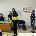 Maiori, nella giornata del volontario studenti a lezione di Protezione Civile