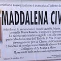 Maiori piange Maddalena Civale