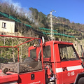 Maiori, principio d'incendio a Ponteprimario [FOTO]