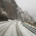 Maltempo: riecco la neve in Costiera Amalfitana, scatta allerta su strade montane [FOTO]