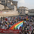 Marcia della pace: più di 100mila partecipanti alla Perugia-Assisi