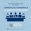 Minori, alle 18,30 Consiglio Comunale in diretta streaming