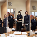 Minori, assegnati i gradi a tre agenti della Polizia Municipale [FOTO]