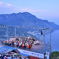 Musica e colori sul Belvedere di Villa Rufolo con la Filarmonica di Pesaro