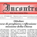 Ottobre: un mese di preghiera e riflessione sulla missione della Chiesa