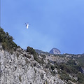 Positano, tre elicotteri per domare grosso incendio a San Pietro