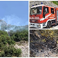 Principio d’incendio a Maiori: perentorio intervento dei Vigili del Fuoco [FOTO]