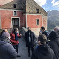 Ravello, frana Casa Rossa. Sindaco Di Martino: «Situazione peggiore di quanto si pensava» [VIDEO]