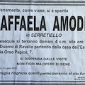 Ravello, si è spenta la Signora Raffaela Amodio