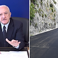 Riapertura strada Amalfi, De Luca: «Abbiamo bruciato i tempi perché c’era problema di pubblica incolumità»