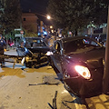 Rocambolesco incidente in Viale Marconi a Cava de' Tirreni /foto /video