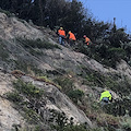 Rocciatori in azione sulla Castiglione-Atrani, si spera in celere riapertura strada [FOTO]