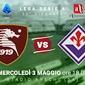 Salernitana-Fiorentina: le probabili formazioni per la partita di stasera