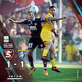 Salernitana, sta stretto il pari col Frosinone