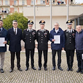 Salerno, cerimonia solenne dell’Alzabandiera: encomi ai Carabinieri per operazioni anti-camorra