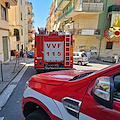 Salerno, donna cade dal balcone: intervento dei Vigili del Fuoco