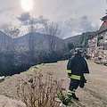 Sant'Agata de’ Goti, crolla ala del cimitero: oltre cento bare nel torrente