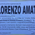 Scala, addio a Lorenzo Amato. Domani funerali