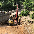 Scala, ripresi i lavori alla frana del Senite [FOTO] 