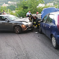 Scontro tra auto a Tramonti, ferito 70enne di Maiori [FOTO]