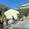 SP2 Tramonti, lavori in corso ripristino del parapetto crollato [FOTO]