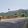 Strada Valico Chiunzi: con pulitura cunette partiti lavori per nuovo manto d'asfalto [FOTO]