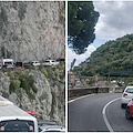 Traffico in tilt sulla Statale “Amalfitana”: ambulanza bloccata a Castiglione /FOTO