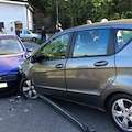 Tramonti, frontale tra due auto a Polvica [FOTO]