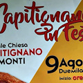 Tramonti: il 9 agosto "Capitignano in Festa" con musica, spettacoli e pizza