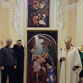 Tramonti: inaugurata a Polvica la “Decollazione di San Giovanni”, olio su tela di Antonio Basso