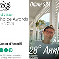 Traveller's Choice Award 2024 per Otium SPA: un viaggio nel wellness iniziato nel 1996 
