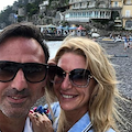 Vacanza a Positano per l'ex Fiorentina Diego Latorre 