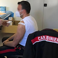 Vaccini, prima dose per i Carabinieri della Compagnia di Amalfi