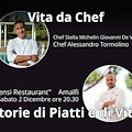 “Vita da Chef”, al Sensi di Amalfi cena a quattro mani Tormolino - De Vivo