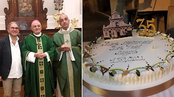 A Minori la celebrazione del 35° anniversario di ordinazione sacerdotale di Don Ennio Paolillo