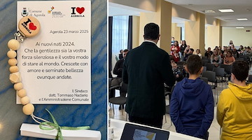 Agerola dà il benvenuto ai bimbi del 2024, Sindaco: “La gentilezza è il segreto per vivere bene insieme”