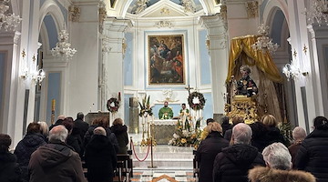 Agerola in festa per Sant’Antonio Abate: 16 e 17 gennaio tra preghiera, falò e musica