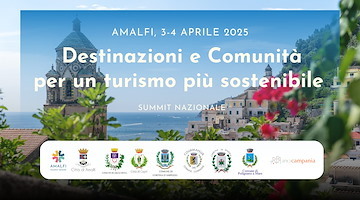 Al via il Summit nazionale di Amalfi per la migliore gestione dei flussi turistici