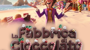 Amalfi, l'Arsenale diventa la Fabbrica di Cioccolato di Willy Wonka: 21 dicembre lo show "cioccolatoso" della Pasticceria Pansa