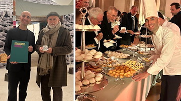 Amalfi, l'artista Francesco Clemente firma una collaborazione con la Pasticceria Pansa 