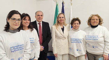 ASL Salerno inaugura il primo Punto di Facilitazione Digitale: meno barriere per accedere ai servizi