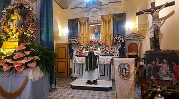 Atrani, secondo giorno del Triduo al Santuario di Santa Maria del Bando /FOTO