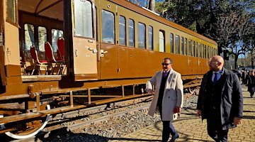 Campania. Ferrante (Mit): «Con restauro Treno bagnanti, Telese Terme guarda al futuro»