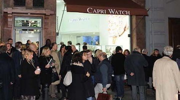 Capri Watch rilancia: l'essenza di Capri inonda sempre più il cuore di Napoli