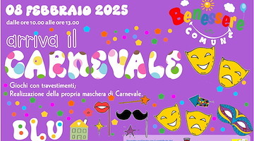 Carnevale a Praiano: 8 febbraio giochi e creatività al Centro Ludico Ricreativo Blu