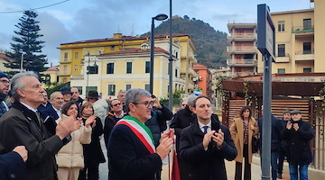 Cava de’ Tirreni inaugura il Parco Centrale David Sassoli