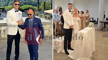 Ciara e Darren dicono "Sì" a Ravello. Un matrimonio reso indimenticabile dalla complicità e simpatia di Mario Capuano /foto